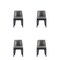 Manhattan Comfort Gansevoort Faux Leather Dining Chair in Pebble Grey - Set of 4 2-DC051-PE - alternate 1